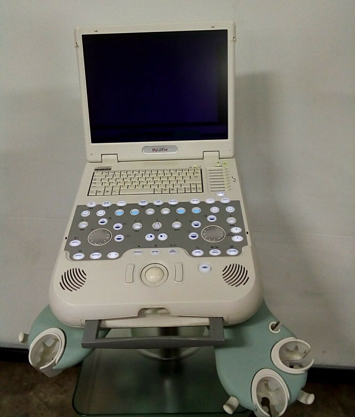 esaote MyLabFive Ultrasound Machine MyLab My Lab 5 Five Ref: 411410 w/ Cart  7315