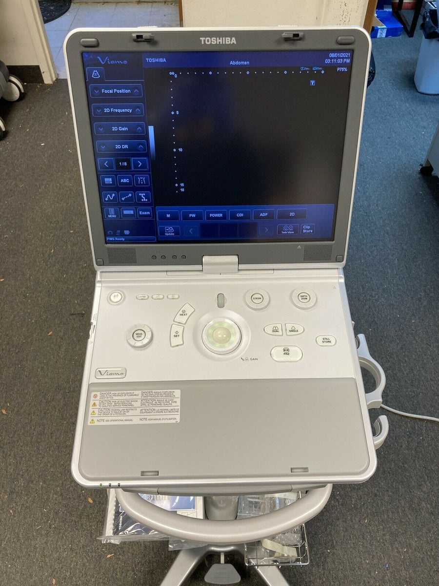 Ecografo portatile Toshiba Viamo SSA-604A / Portable ultrasound machine  Toshiba