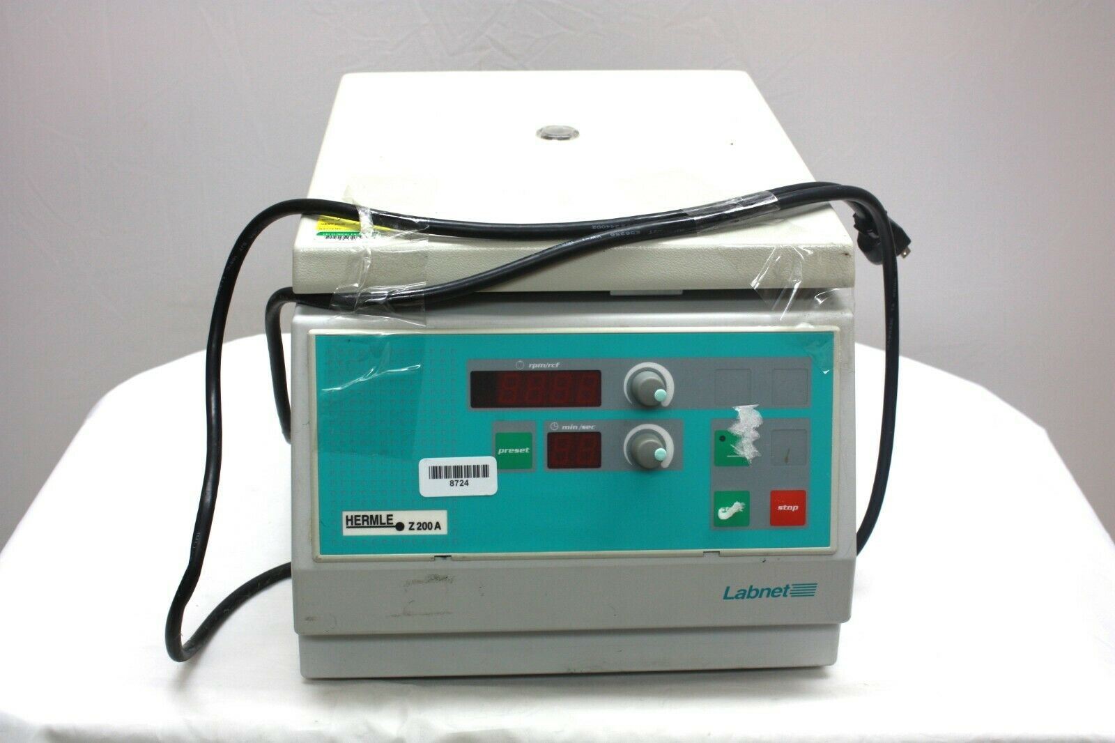 Labnet Hermle Tabletop Z200A Centrifuge (419GS) DIAGNOSTIC ULTRASOUND MACHINES FOR SALE