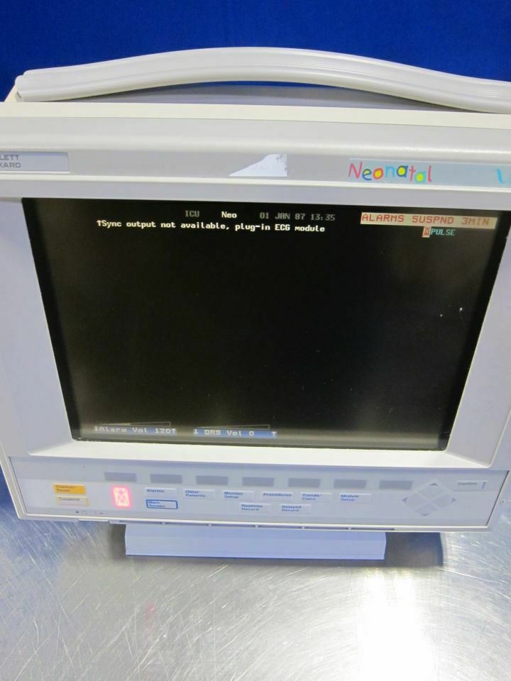 Hewlett-Packard M1205A Viridia 24C Color Patient Monitor DIAGNOSTIC ULTRASOUND MACHINES FOR SALE