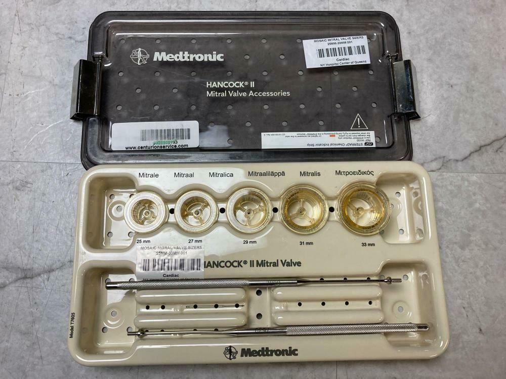 MEDTRONIC HANCOCK II MITRAL VALVE SIZERS DIAGNOSTIC ULTRASOUND MACHINES FOR SALE