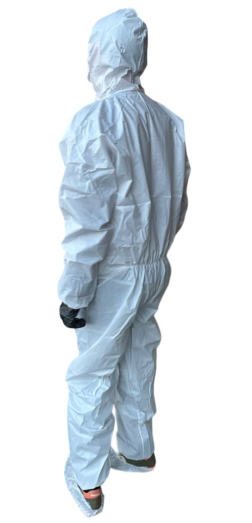 Case of 50 Hazmat Suits, Chemical Protective Coverall with Hood, Zipper Size M DIAGNOSTIC ULTRASOUND MACHINES FOR SALE