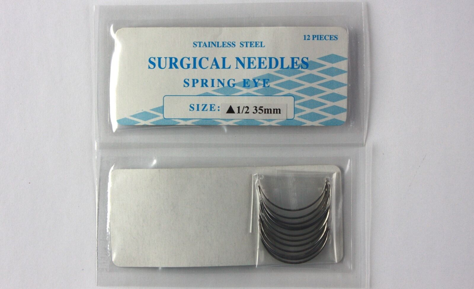 Veterinary SS Surgical Needles, Spring Eye, Cutting, 1/2 Circle, 35mm, 12 Pack DIAGNOSTIC ULTRASOUND MACHINES FOR SALE