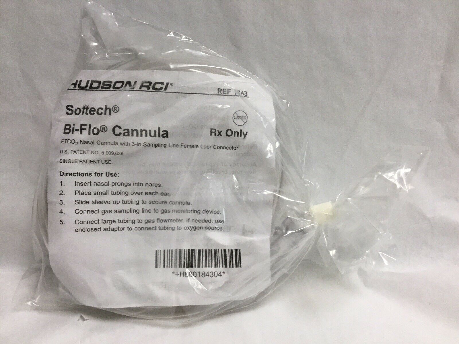 Hudson RCI Softech® Bi-Flo® EtCO2/O2 Nasal Cannula (26KMD) DIAGNOSTIC ULTRASOUND MACHINES FOR SALE