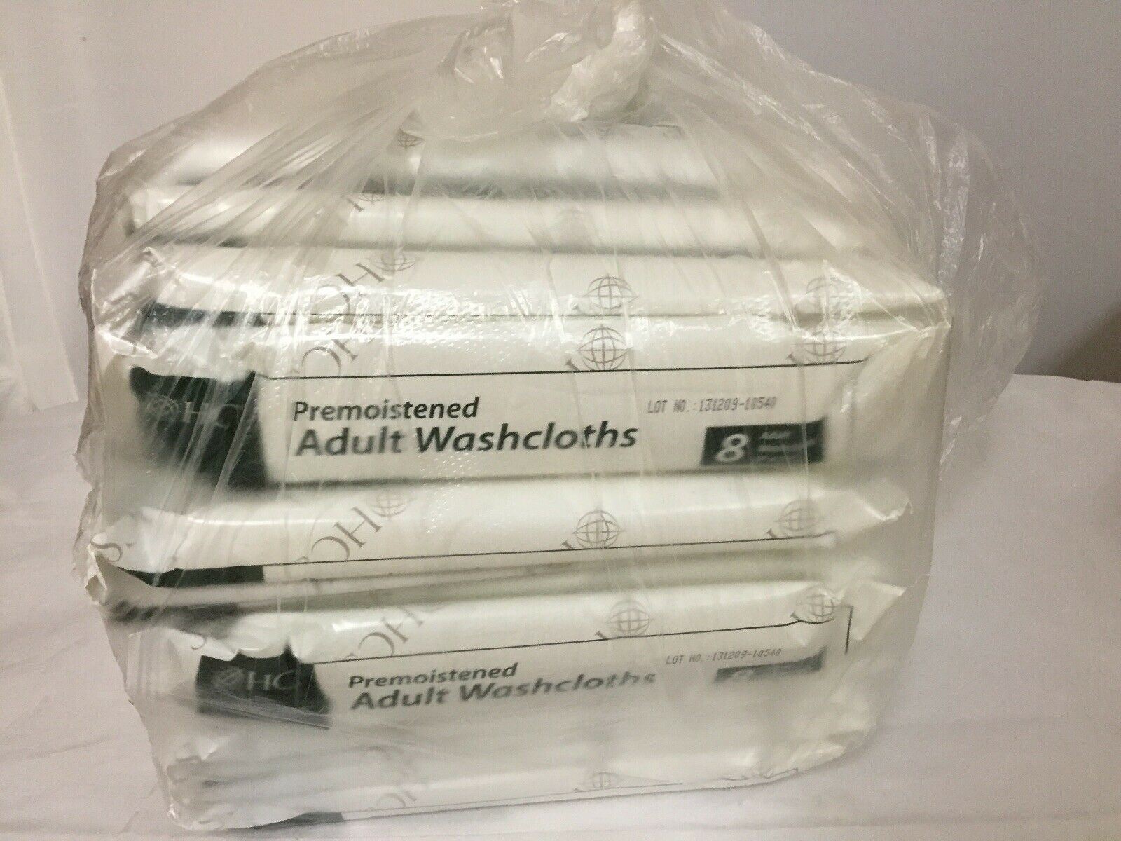 HCS Premoistened Adult Washcloths 8 9”x13” HCS0020-8 (179KMD) DIAGNOSTIC ULTRASOUND MACHINES FOR SALE