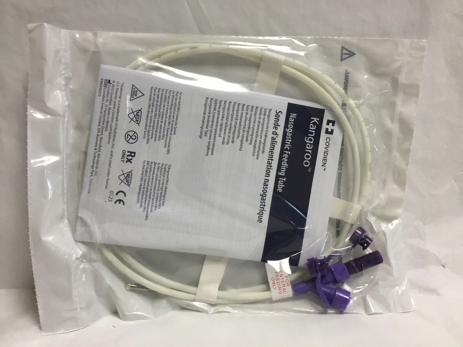 Covidien Kangaroo Nasogastric Feeding Tube with ENFit Connection, Lot of 1 35KMD DIAGNOSTIC ULTRASOUND MACHINES FOR SALE