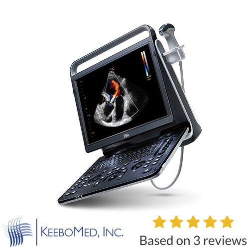 Chison eBit 60 Color Doppler Ultrasound Scanner CW w/ Cardiac and Linear Probes DIAGNOSTIC ULTRASOUND MACHINES FOR SALE