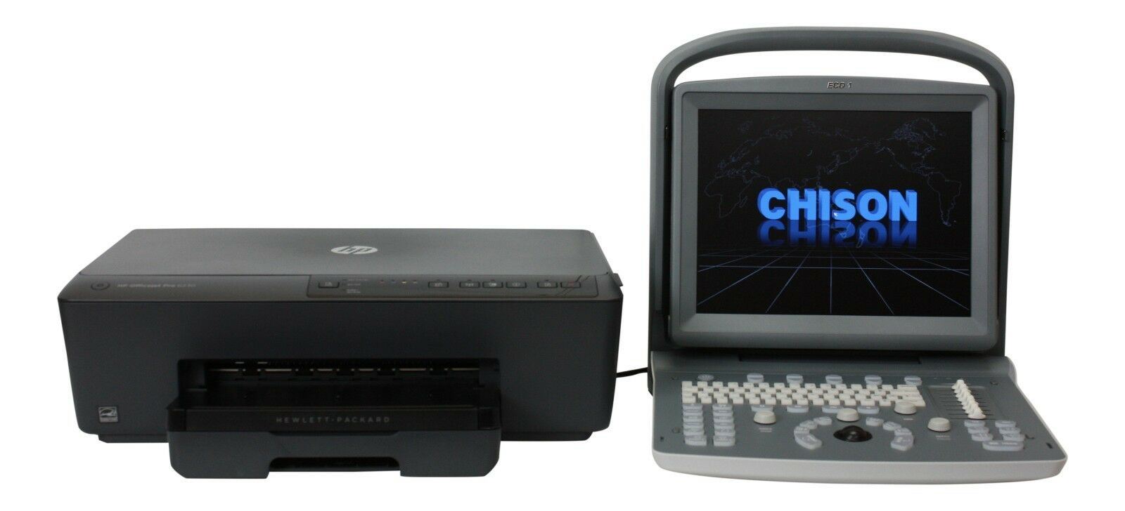 Chison ECO1 Portable Ultrasound Machine, Quality, LED, Linear & Printer Included DIAGNOSTIC ULTRASOUND MACHINES FOR SALE