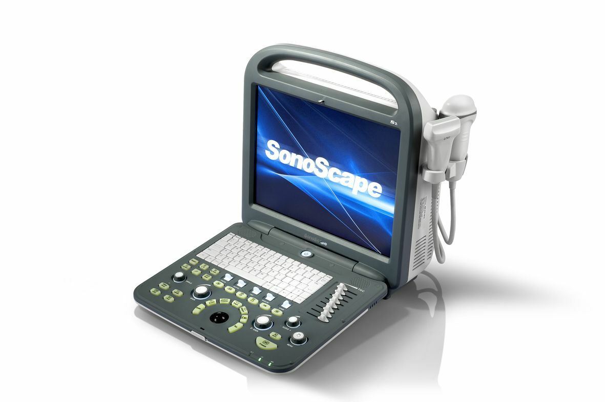 SonoScape S2 with one Linear array  Probe L741  5.0-10.0 Mhz DIAGNOSTIC ULTRASOUND MACHINES FOR SALE