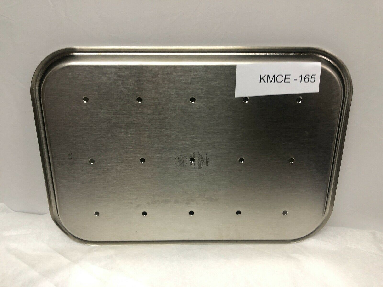 Vollrath Shallow Surgical 14" Tray with Holes | KMCE-165 DIAGNOSTIC ULTRASOUND MACHINES FOR SALE