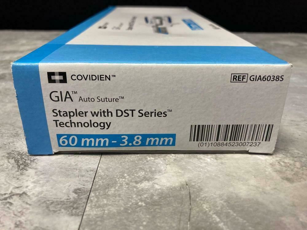 COVIDIEN GIA STAPLER WITH DST SERIES TECHNOLOGY GIA6038S | DESCE-12 DIAGNOSTIC ULTRASOUND MACHINES FOR SALE