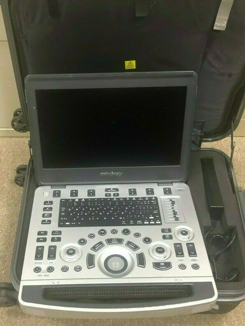 Mindray M9 Portable Ultrasound with 4 probes Phased array,Convex TV and Linear DIAGNOSTIC ULTRASOUND MACHINES FOR SALE