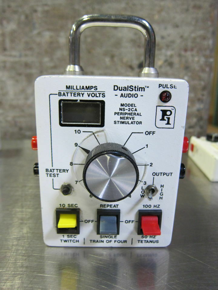 Professional Instruments NS-2CA DualStim Audiobox Nerve Stimulator (587DM) DIAGNOSTIC ULTRASOUND MACHINES FOR SALE