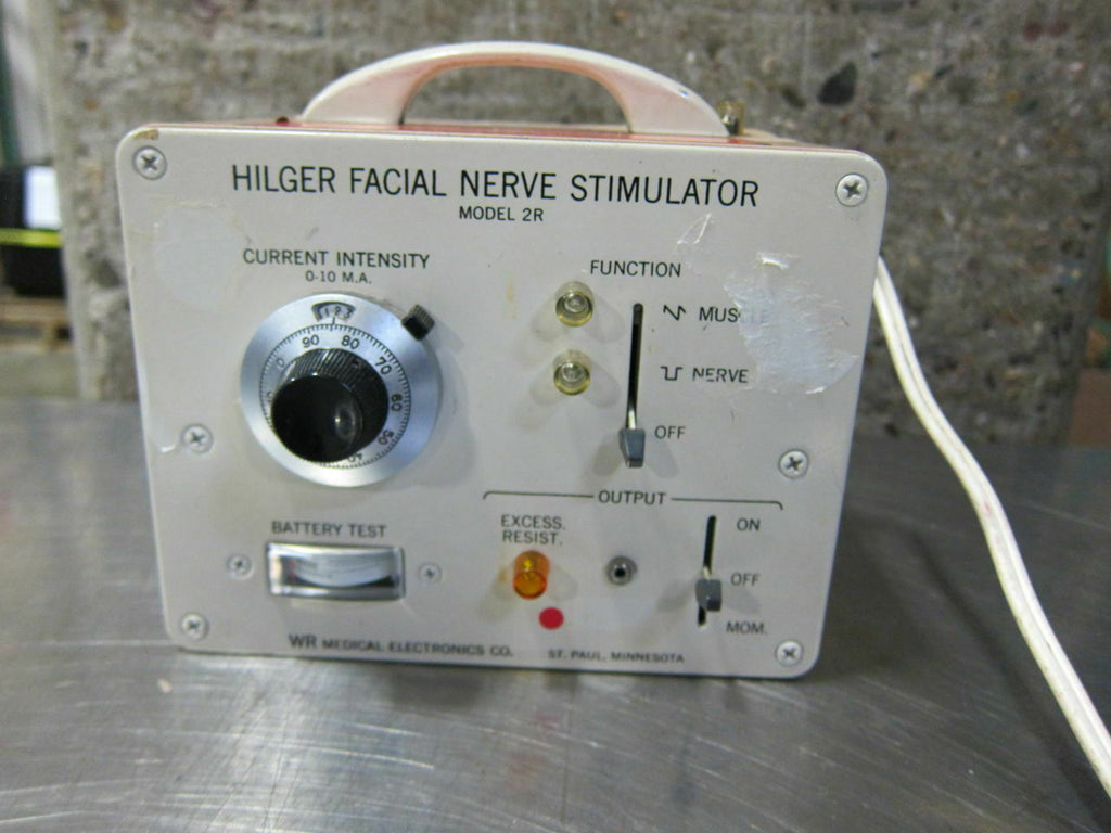 Hilger / WR Medical 2R Facial Nerve Stimulator