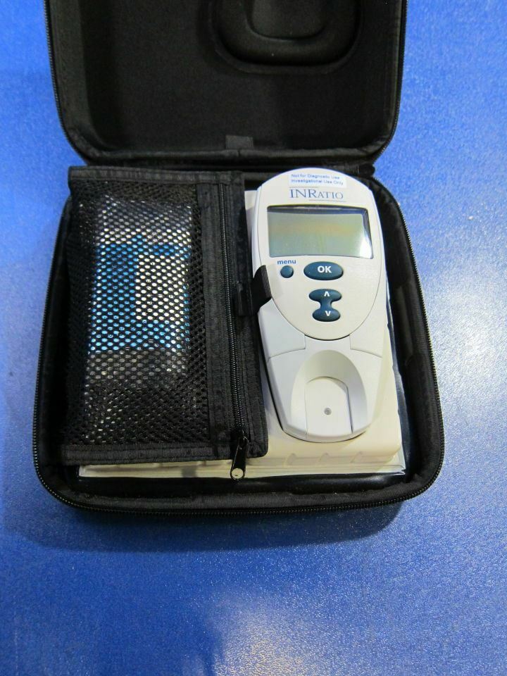 Hemosense INRatio PT Monitoring System with Case DIAGNOSTIC ULTRASOUND MACHINES FOR SALE