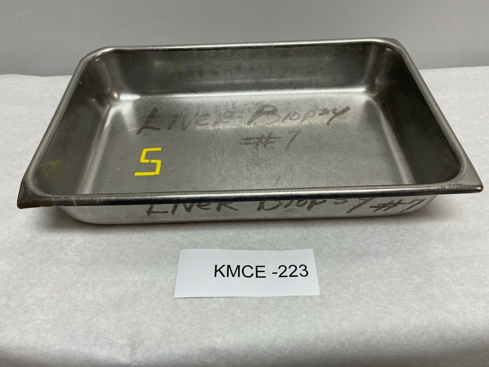 Vollrath Stainless Steel Biopsy 13" Tray | KMCE-223 DIAGNOSTIC ULTRASOUND MACHINES FOR SALE