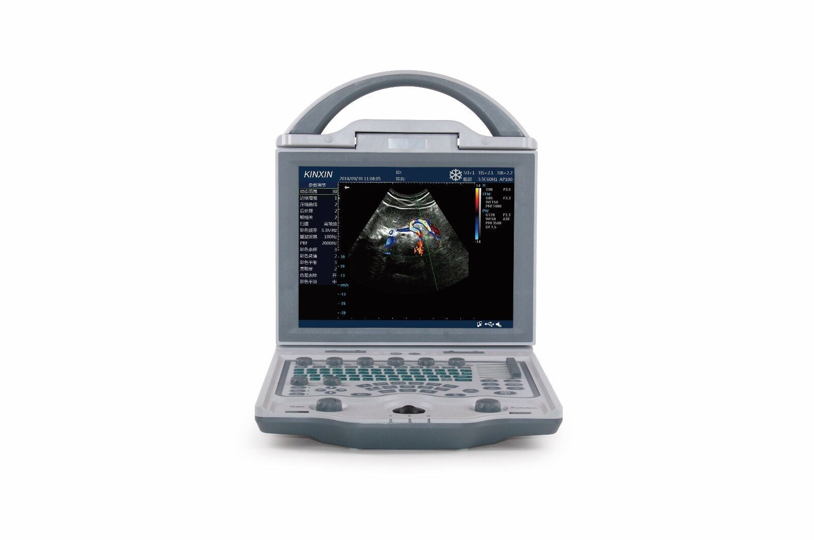 Affordable Color Doppler Ultrasound two probes Convex & Linear Array DIAGNOSTIC ULTRASOUND MACHINES FOR SALE