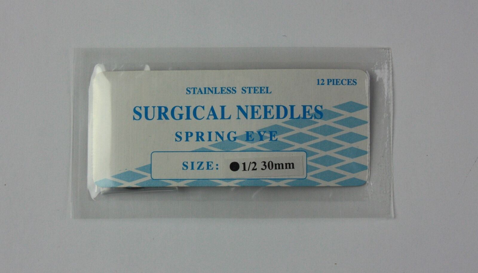 Veterinary SS Surgical Needles Spring Eye, Round Body, 1/2 Circle, 30mm, 12 Pack DIAGNOSTIC ULTRASOUND MACHINES FOR SALE