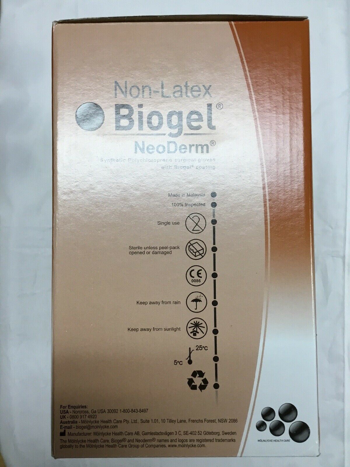 Non-Latex Biogel NeoDerm Size 6 1/2 (168KMD) DIAGNOSTIC ULTRASOUND MACHINES FOR SALE