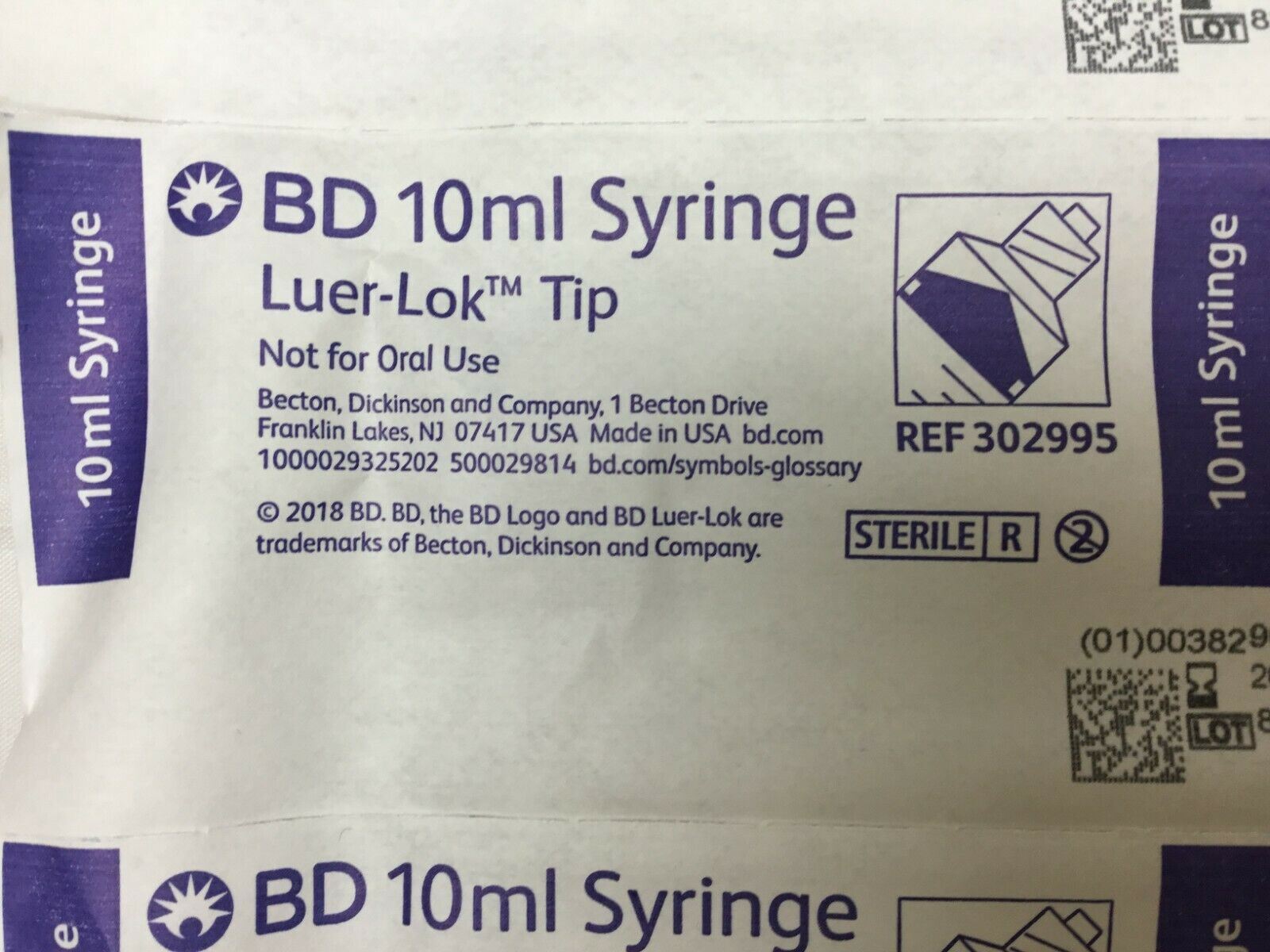 BD 10ml syringe Luer-Lok Tip (623KMD) DIAGNOSTIC ULTRASOUND MACHINES FOR SALE