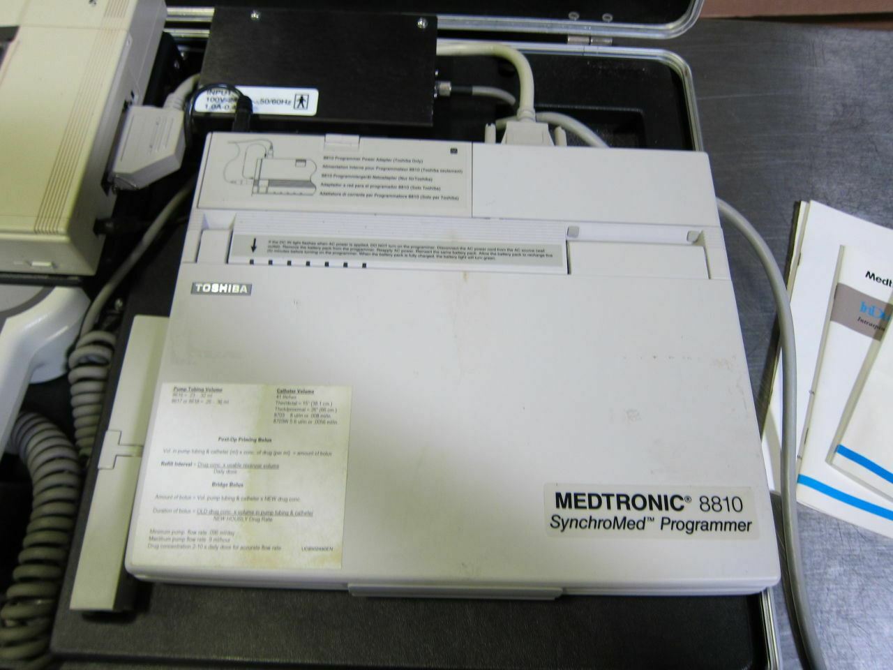 Medtronic  Paceart  Portable In Case w/ Manual DIAGNOSTIC ULTRASOUND MACHINES FOR SALE