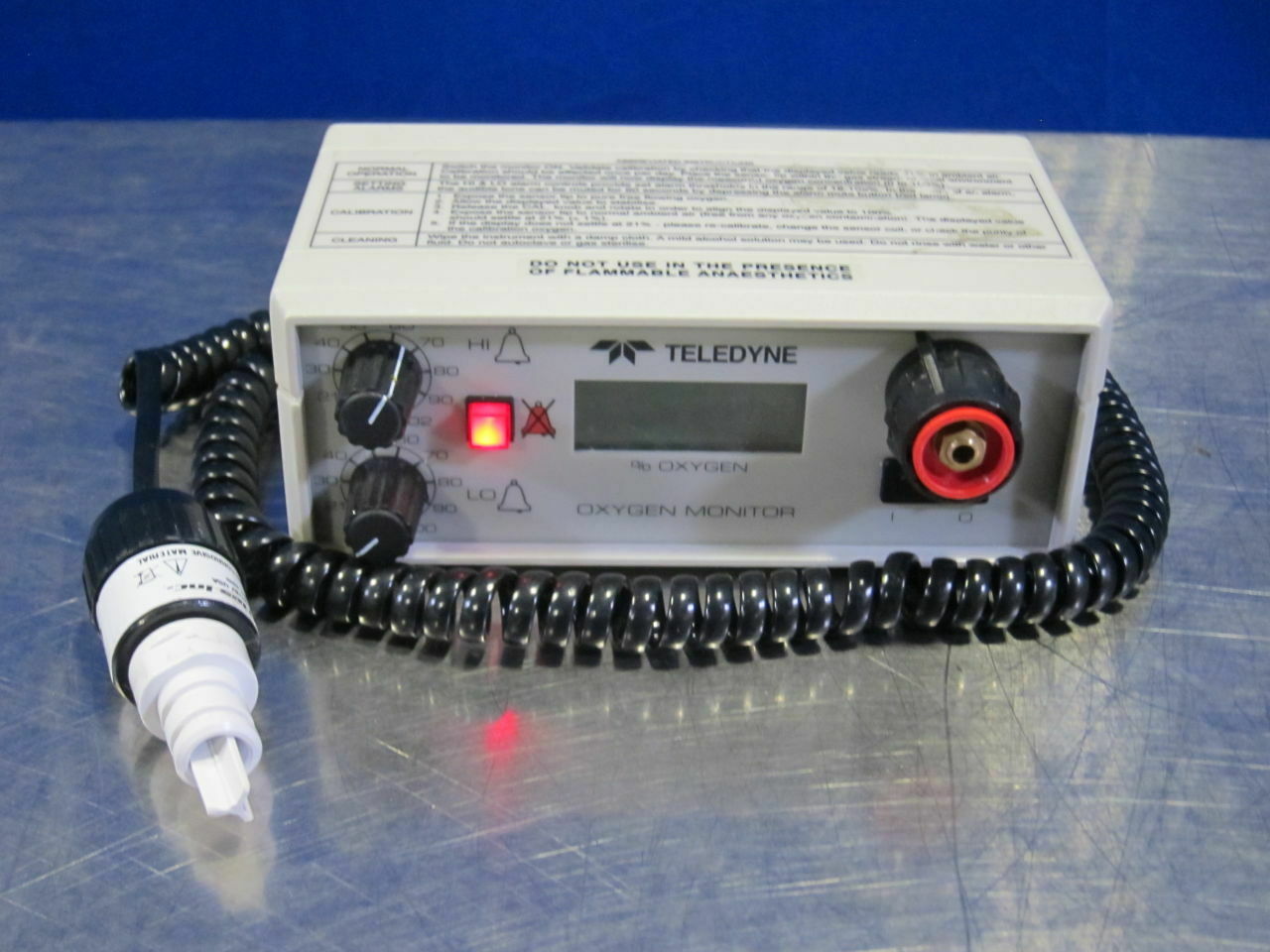 Teledyne Analytical Instruments TED 191 Oxygen Monitor DIAGNOSTIC ULTRASOUND MACHINES FOR SALE