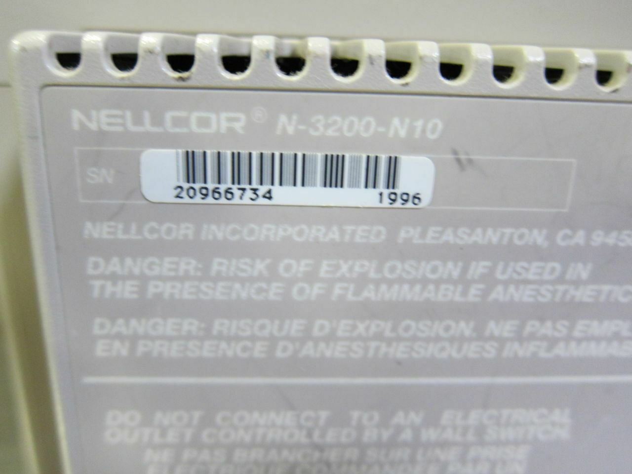 Nellcor Symphony N-3000 Monitor Tower (597DM) DIAGNOSTIC ULTRASOUND MACHINES FOR SALE