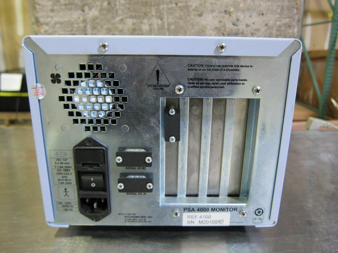 Physiometrix PSA 4000 Monitor (598DM) DIAGNOSTIC ULTRASOUND MACHINES FOR SALE