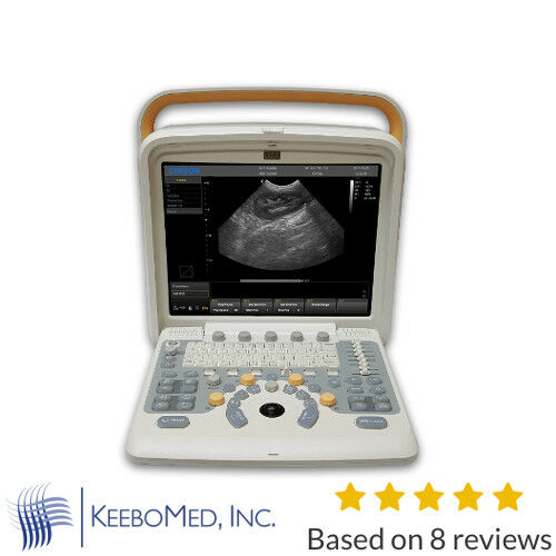 Veterinary Ultrasound Scanner with 2 Probes - Color Doppler Chison Q5Vet DIAGNOSTIC ULTRASOUND MACHINES FOR SALE