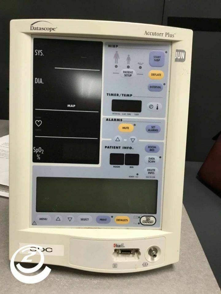 DATASCOPE ACCUTOR PLUS model monitor 510DM model 0998-00-0444-J71 DIAGNOSTIC ULTRASOUND MACHINES FOR SALE