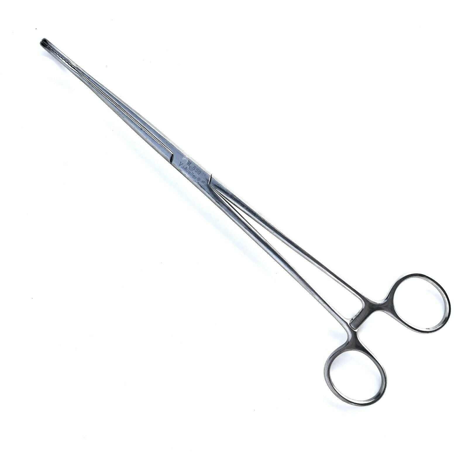 V. Mueller GL650 Foerster Straight Serrated Sponge Forceps, 9-3/4" (DMT375) DIAGNOSTIC ULTRASOUND MACHINES FOR SALE