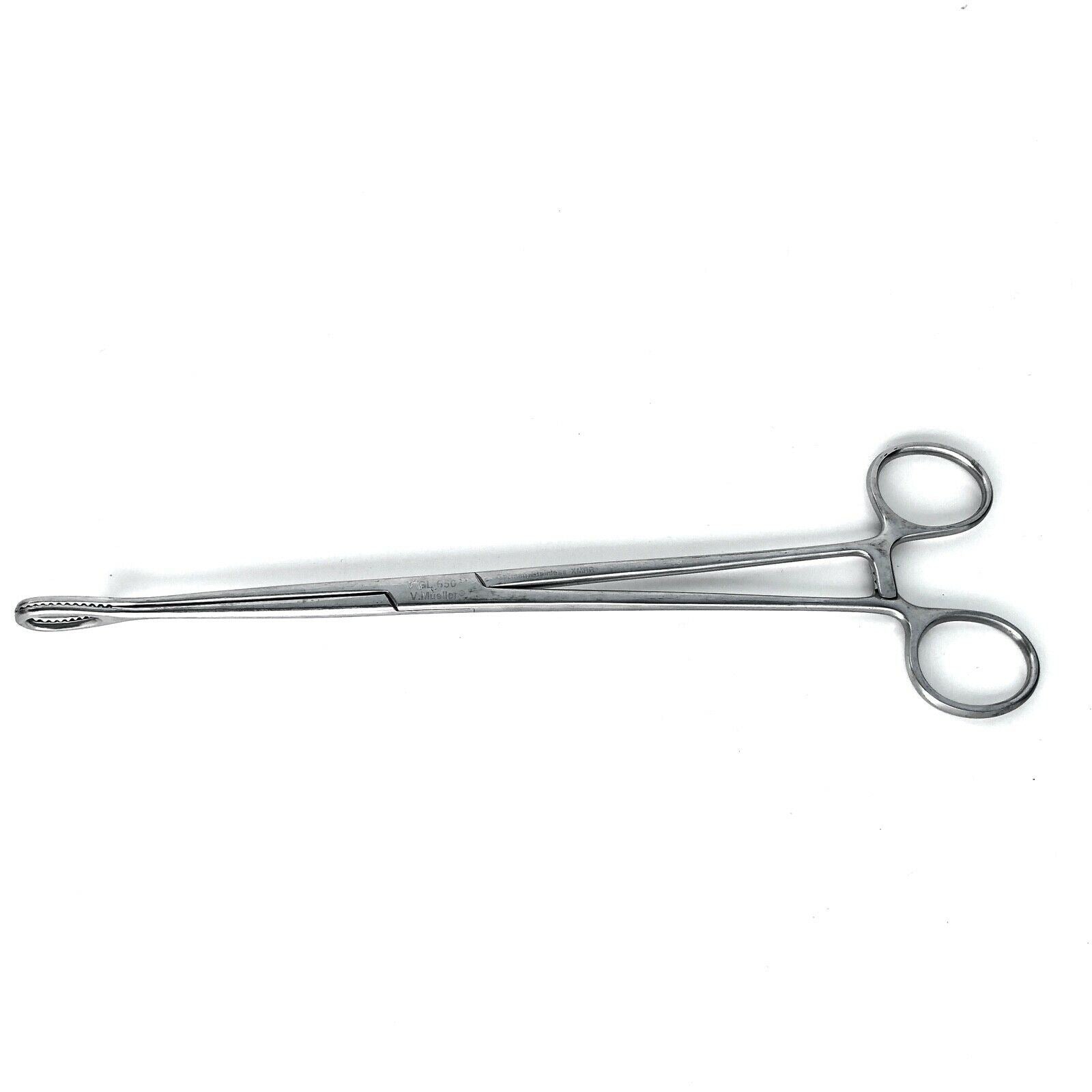 V. Mueller GL650 Foerster Straight Serrated Sponge Forceps, 9-3/4" (DMT375) DIAGNOSTIC ULTRASOUND MACHINES FOR SALE