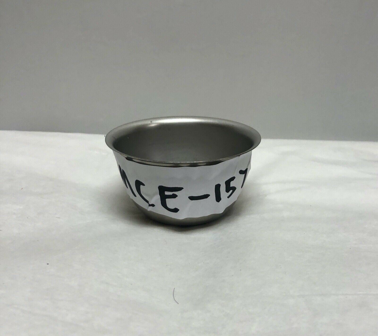 Unbranded Steel Bowl (C: 3 1/4in. H: 2 in.) | KMCE-157 DIAGNOSTIC ULTRASOUND MACHINES FOR SALE
