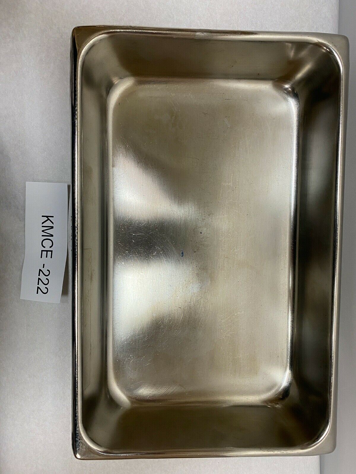 Vollrath Stainless Steel Medical Tray 12.5" X 8" | KMCE-222 DIAGNOSTIC ULTRASOUND MACHINES FOR SALE