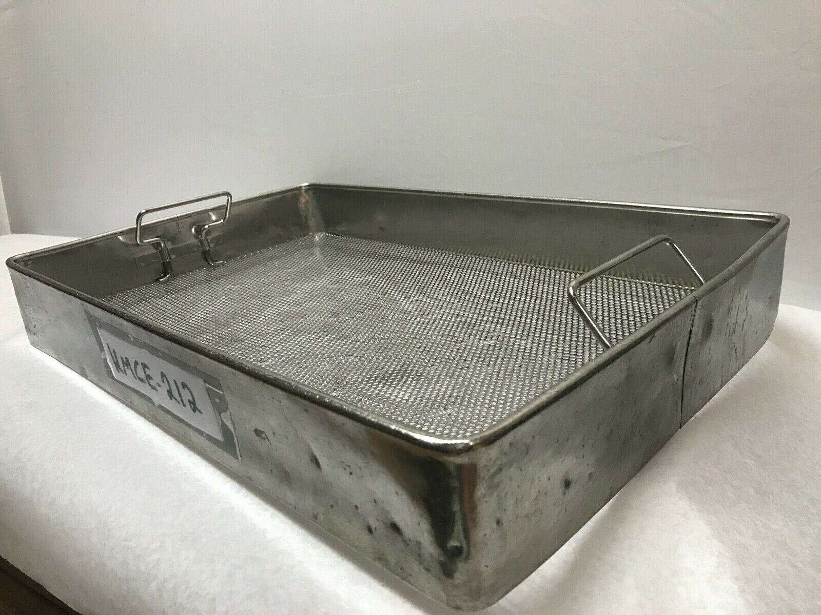 Stainless Steel Sterilization Tray (L: 20 3/4"; H: 3"; W: 13.25")  | KMCE-212 DIAGNOSTIC ULTRASOUND MACHINES FOR SALE