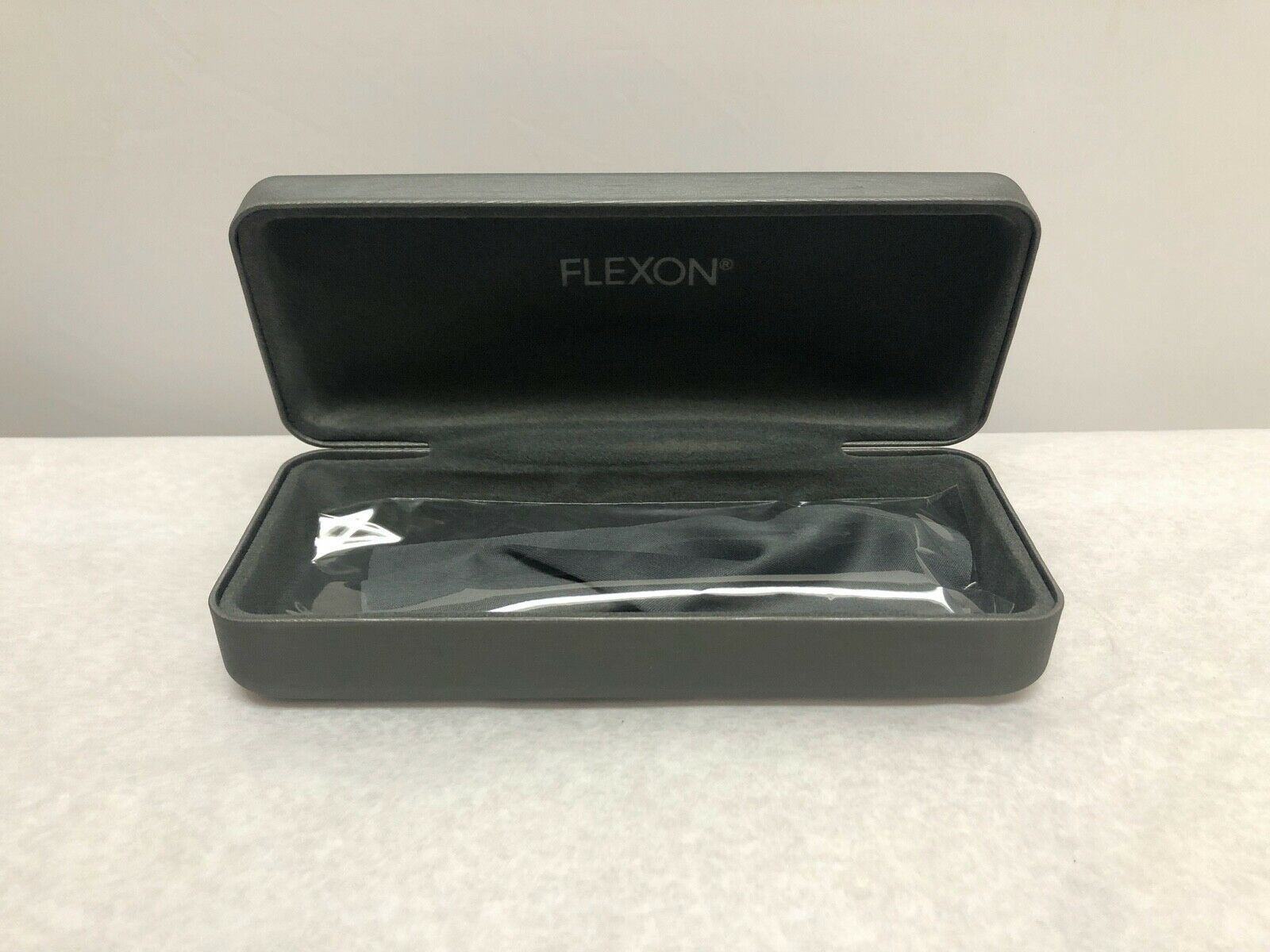 Flexon Black Rectangular Optical Eyeglasses Hard Case | KMOPT-78 DIAGNOSTIC ULTRASOUND MACHINES FOR SALE