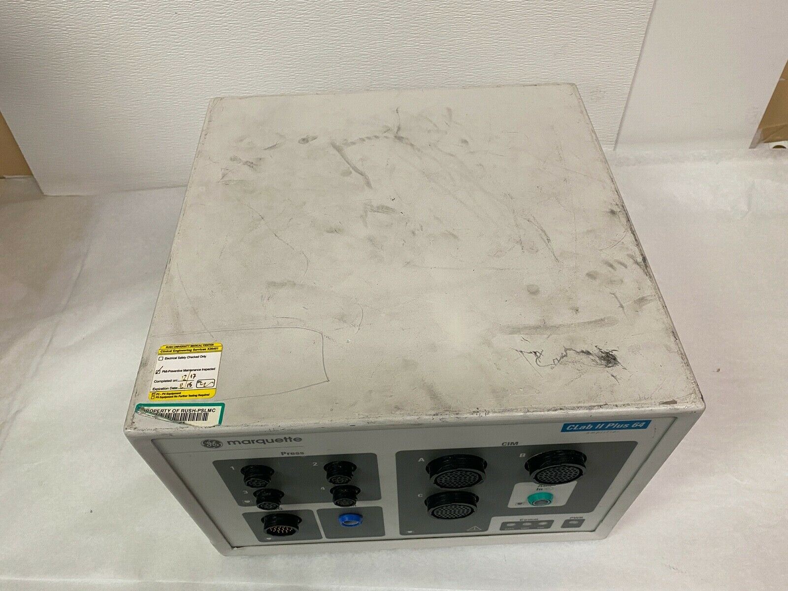 GE CLab II Plus 64 - 13" X 13" X 9.5" | KMCE-217 DIAGNOSTIC ULTRASOUND MACHINES FOR SALE