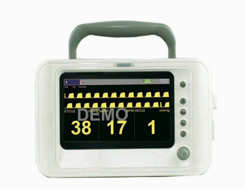 Portable 7" Veterinary Co2 and Respiratory Patient Monitor | KeeboMed DIAGNOSTIC ULTRASOUND MACHINES FOR SALE