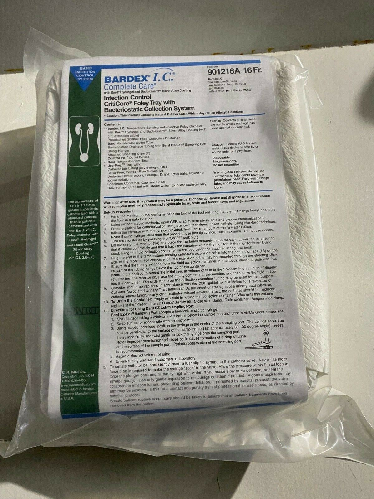 Bard 901216A Bardex I.C. Complete Care Infection Control System Lot of 2 | N85D DIAGNOSTIC ULTRASOUND MACHINES FOR SALE