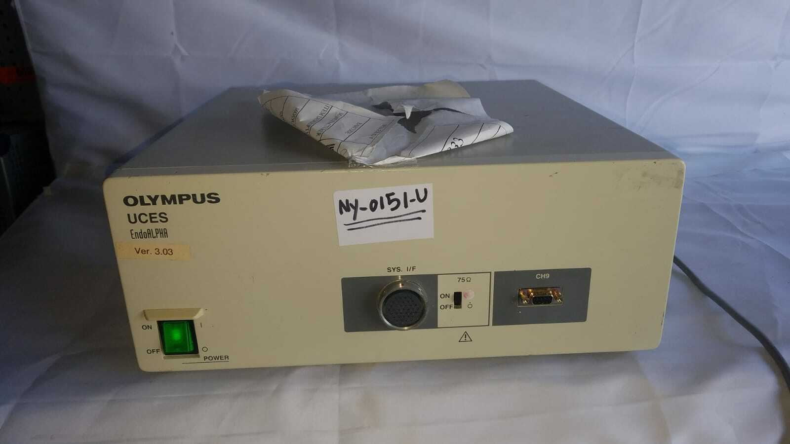 Olympus UCES EndoALPHA Control Unit for Endosurgery (NY151U) DIAGNOSTIC ULTRASOUND MACHINES FOR SALE