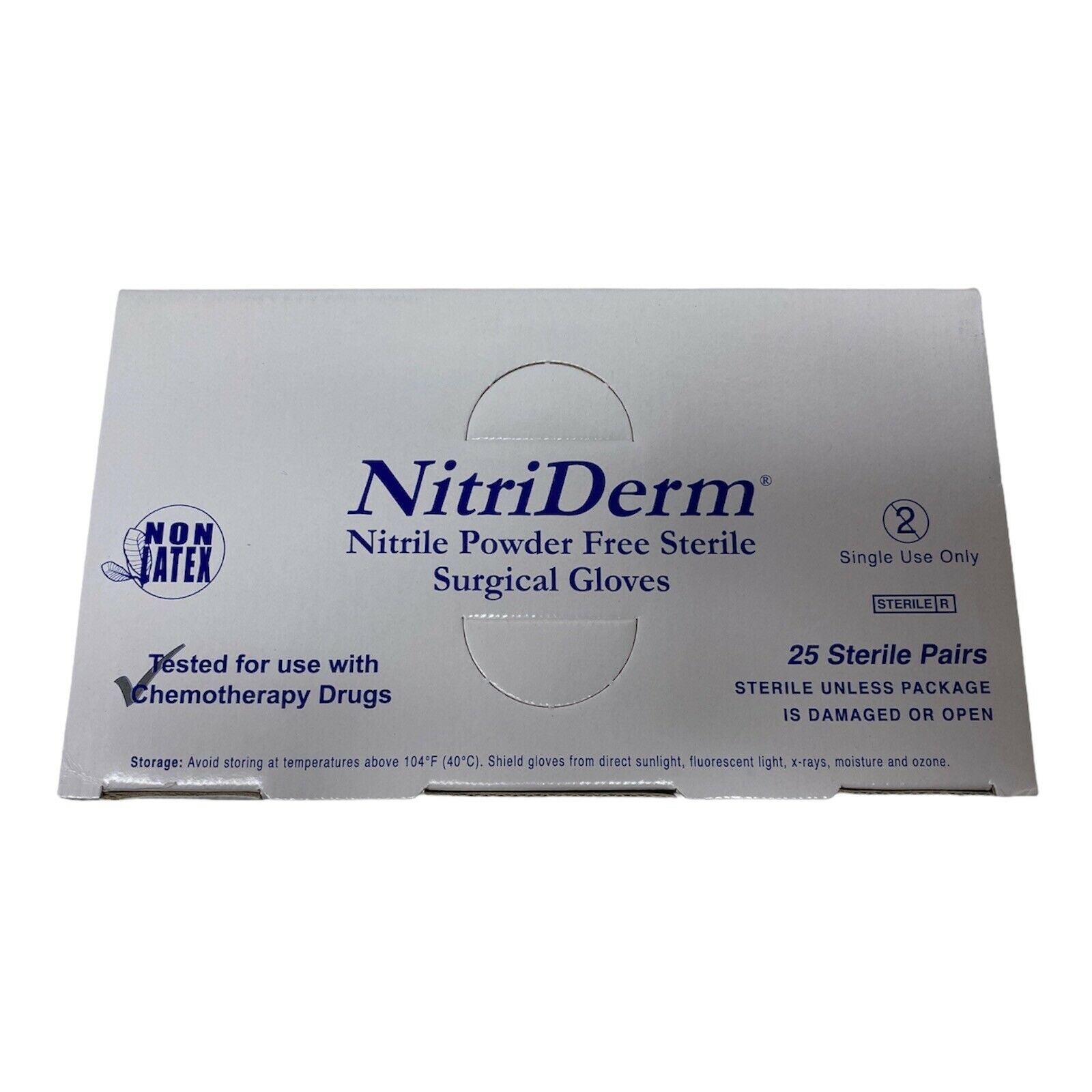 Innovative Healthcare NitriDerm 135750 Gloves Size 7.5 (25 Pairs/Box) | CEA-12 DIAGNOSTIC ULTRASOUND MACHINES FOR SALE