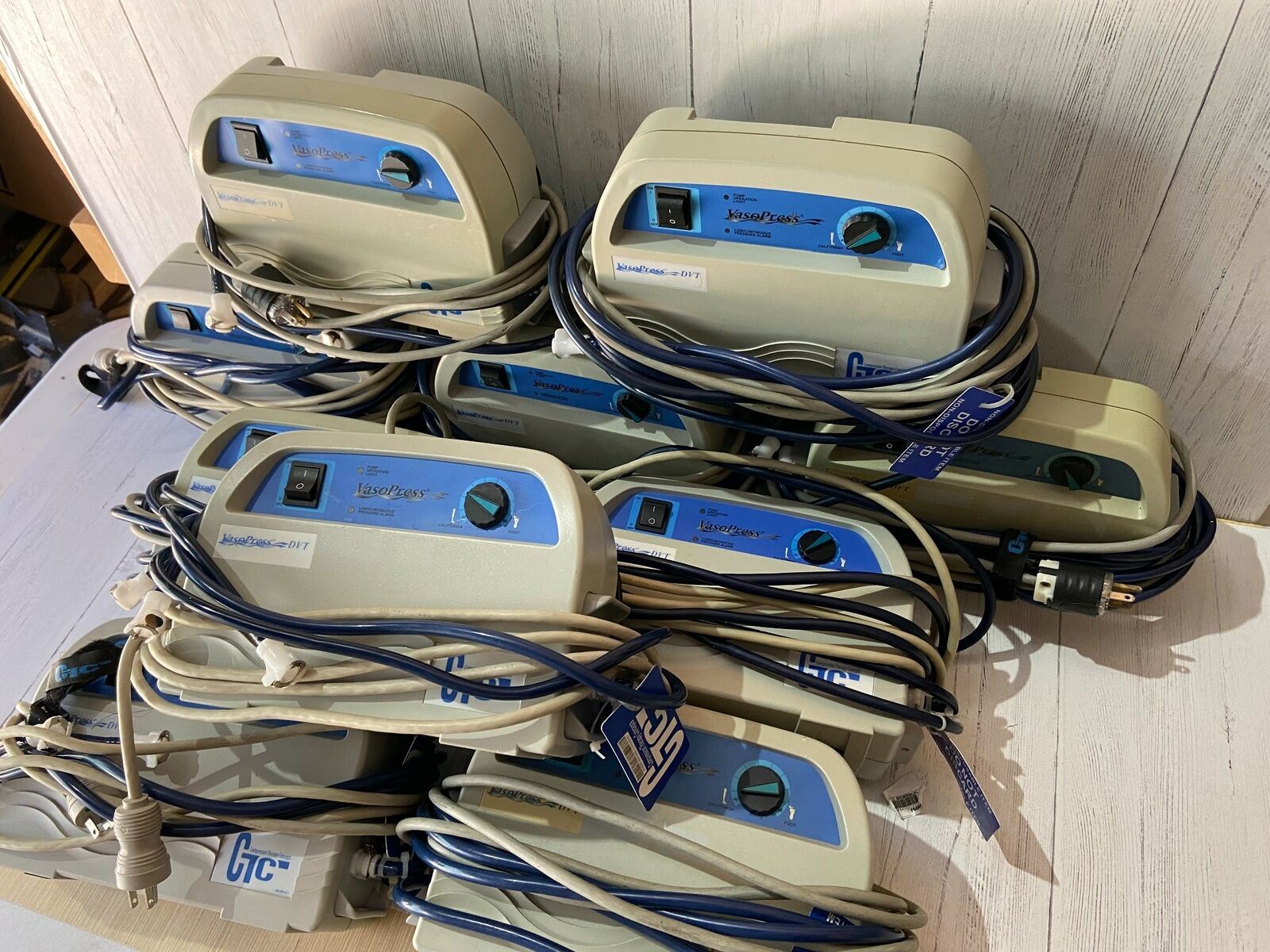 VasoPress DVT  Pump lot of 10 DIAGNOSTIC ULTRASOUND MACHINES FOR SALE