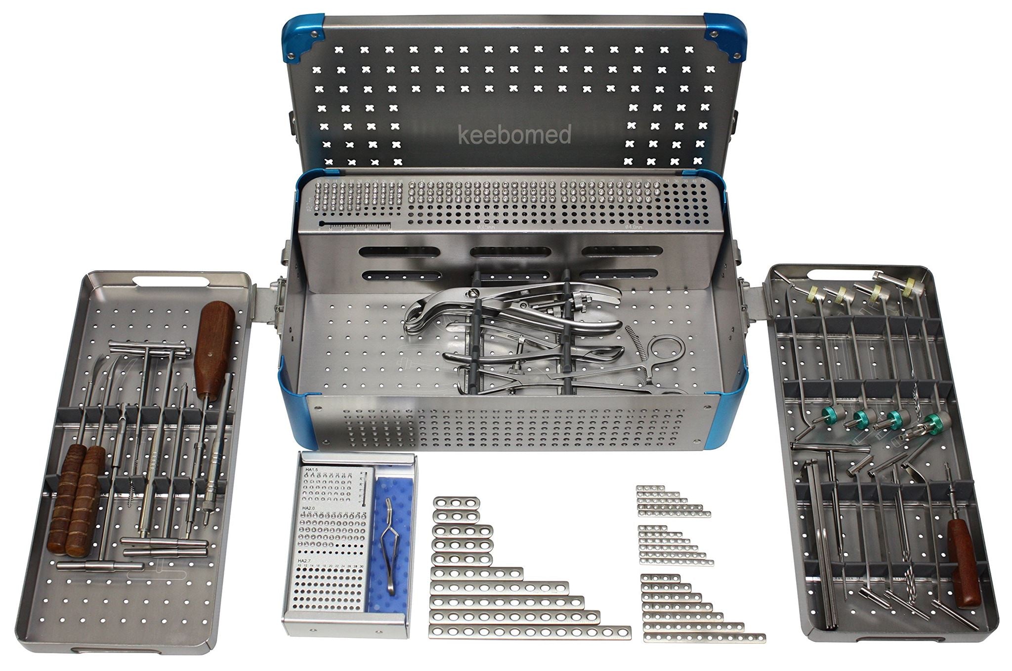 KeeboMed KeeboVet Complete Veterinary Orthopedic Kit 1.5/2.0/2.7/3.5/4.0mm DIAGNOSTIC ULTRASOUND MACHINES FOR SALE