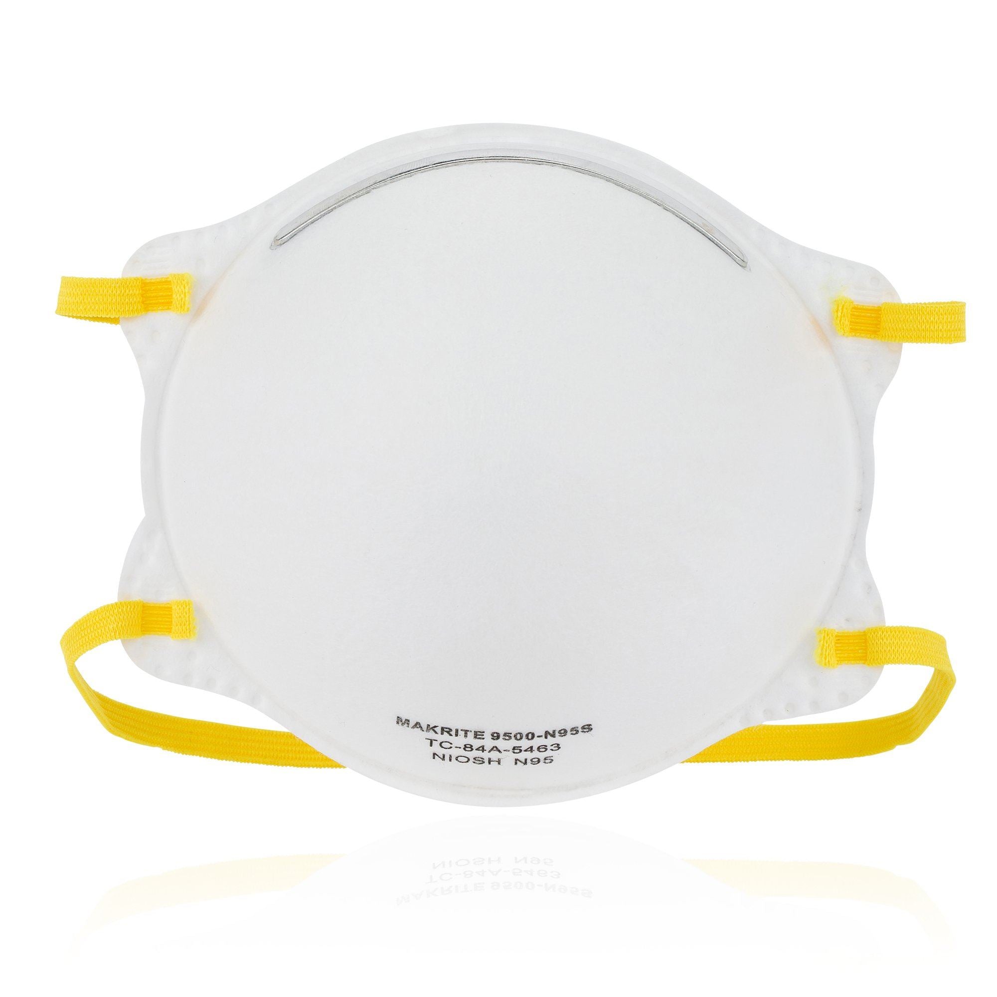 NIOSH Certified Makrite 9500-N95S Pre-Formed Cone Particulate Respirator Mask, S DIAGNOSTIC ULTRASOUND MACHINES FOR SALE