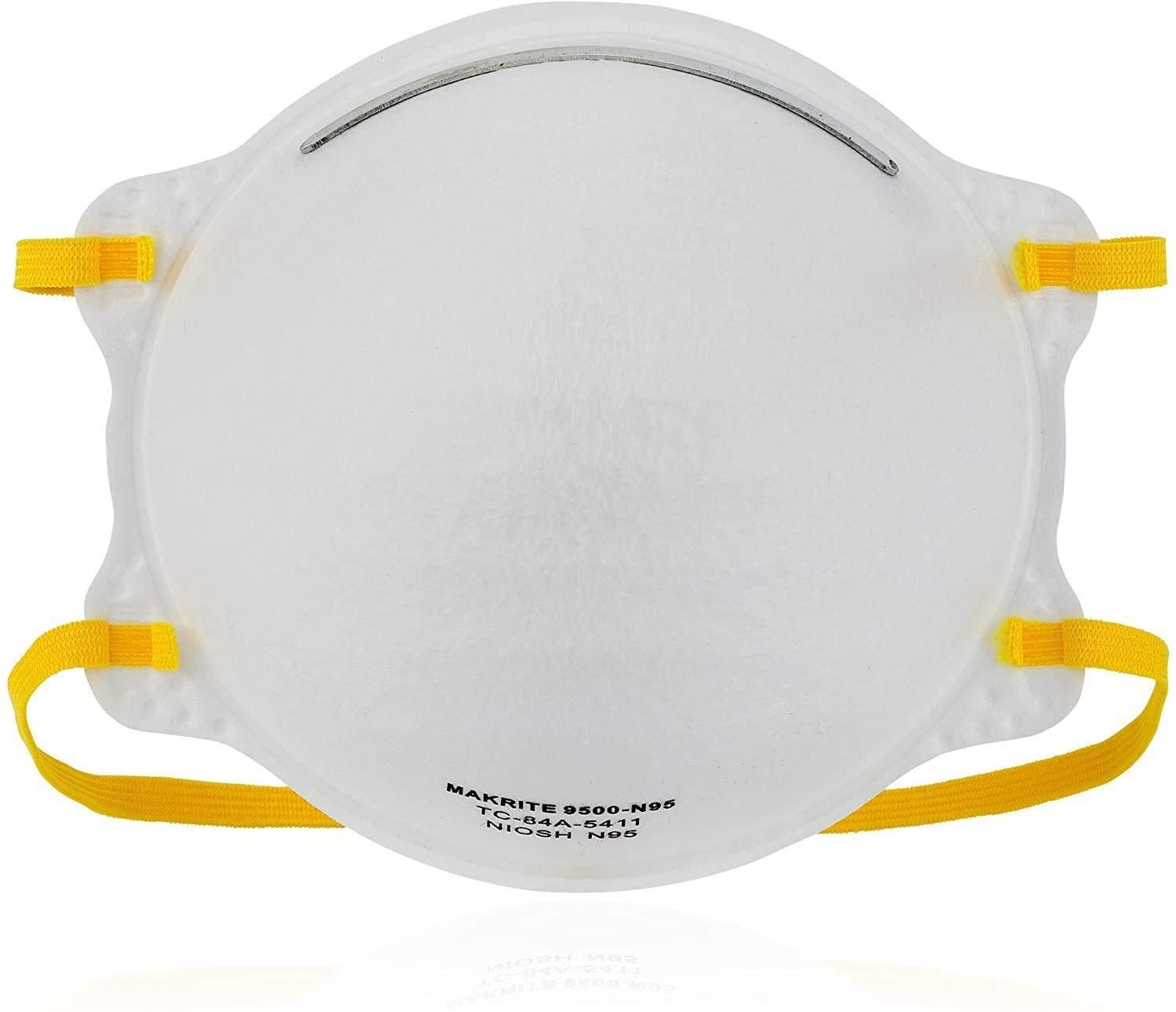 NIOSH Certified Makrite Pre-Formed Cone Particulate Respirator Mask, M/L Size (C DIAGNOSTIC ULTRASOUND MACHINES FOR SALE