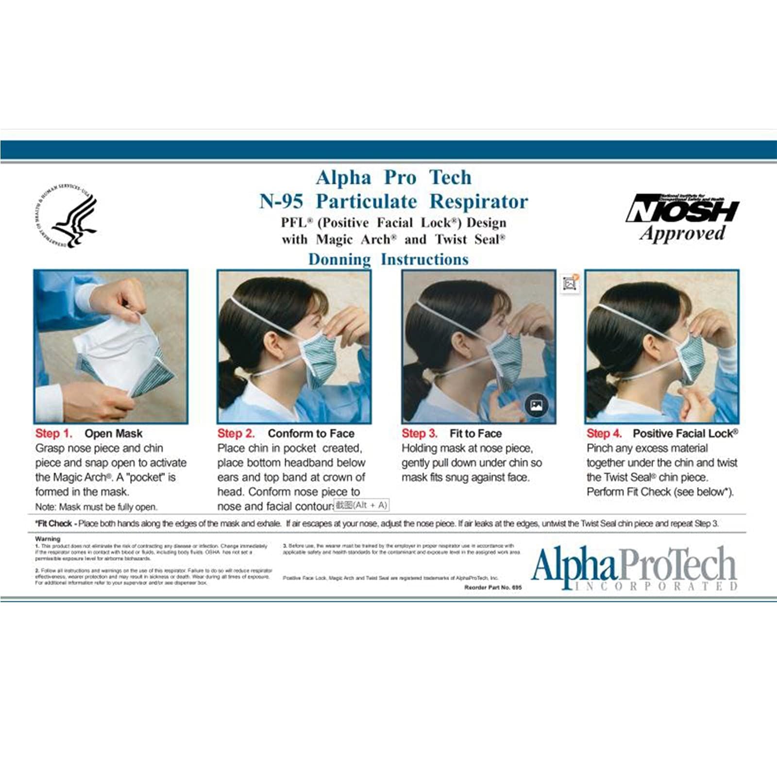 Alpha Pro Tech Particulate Respirator 695, Teal Stripe, One Size Fits All, Pack DIAGNOSTIC ULTRASOUND MACHINES FOR SALE