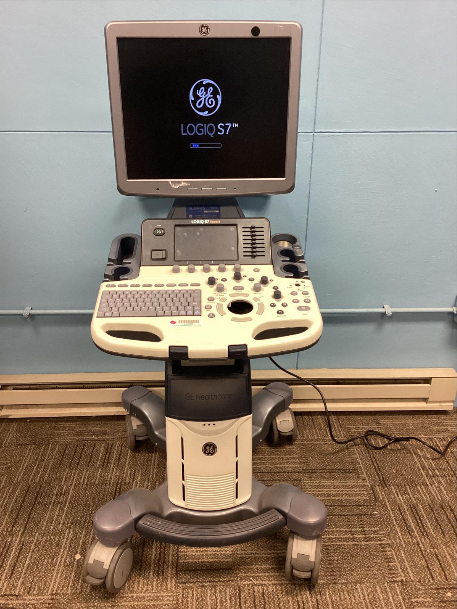 GE Logiq S7 Expert Diagnostic Ultrasound System  - 2014 DIAGNOSTIC ULTRASOUND MACHINES FOR SALE
