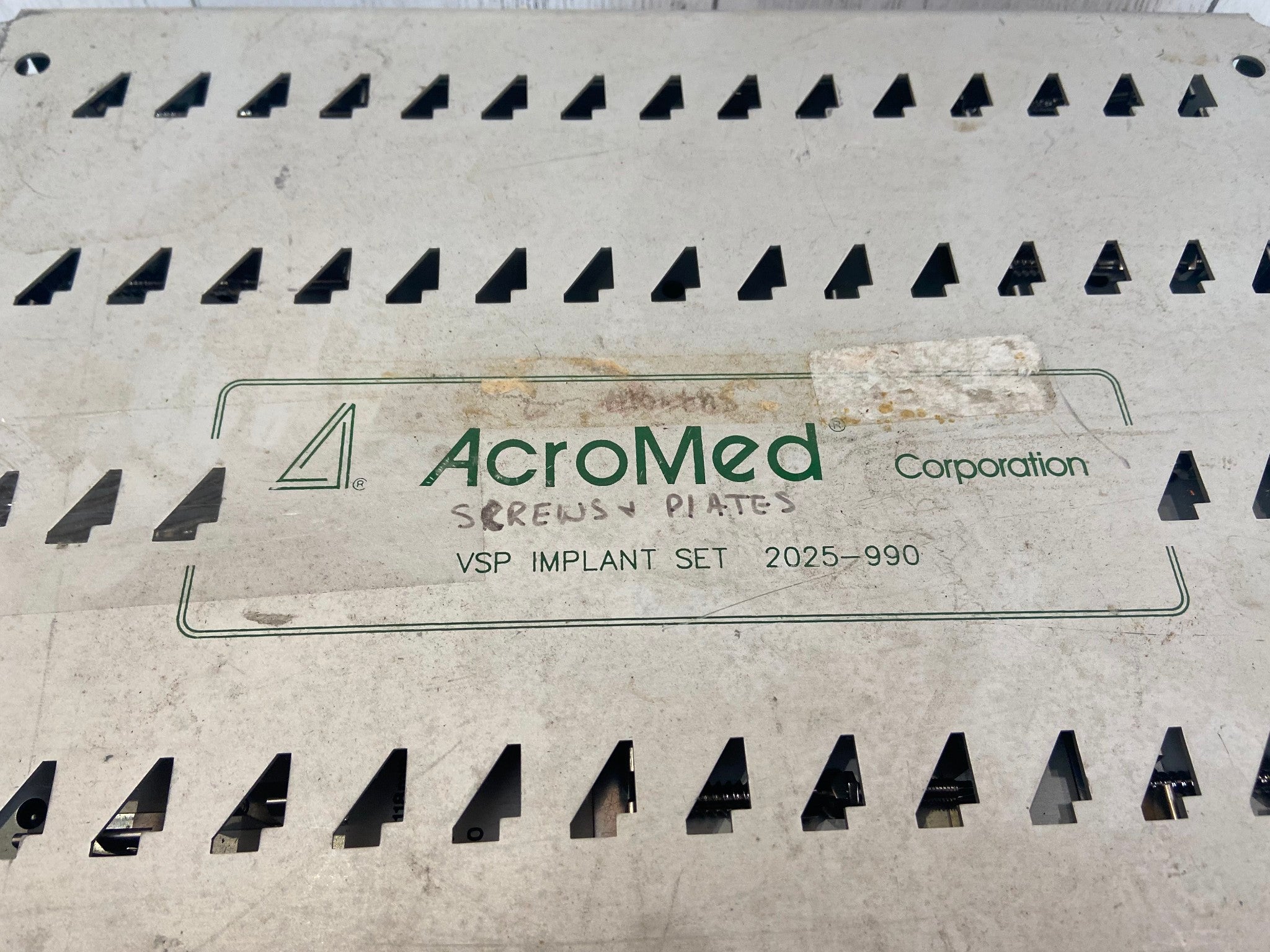 AcroMed VSP Implant Set 17.5"x13"x2.5" DIAGNOSTIC ULTRASOUND MACHINES FOR SALE