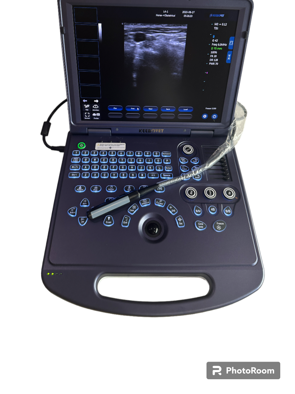 ECO-14Vet High end Equine Ultrasound with Rectal Probe DIAGNOSTIC ULTRASOUND MACHINES FOR SALE