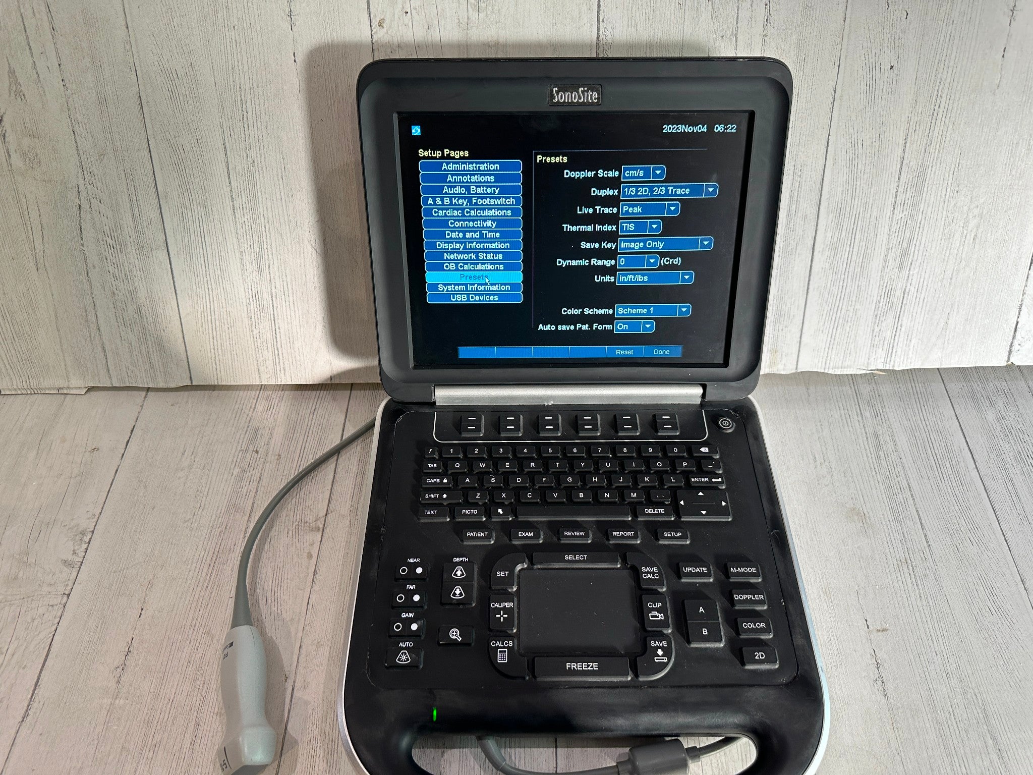 Sonosite Edge Portable Ultrasound & Phased Array Cardiac Probe P21x Warranty DIAGNOSTIC ULTRASOUND MACHINES FOR SALE